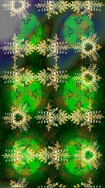 Noel kar taneleri ile arka plan. Raster Noel renkli arka plan ile sevimli kar tanesi. Kış arka plan. Raster illüstrasyon.