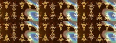 Güzel karalamalı çiçek desenli çizim. Raster illüstrasyonu. Küçük çiçekteki sevimli çiçek deseni. Güzel kumaş deseni.