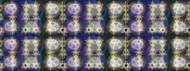 Kar Tanesi Simgesi. Kış kar tanesi. Gri, nötr ve mor renklerde izole edilmiş. Kar Tanesi Raster çizimi.