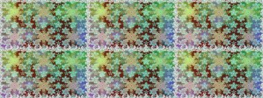 Tarafsız renklerde altın tekrarlayan elementlerle soyut arkaplan. Kusursuz oryantal klasik altın desen.