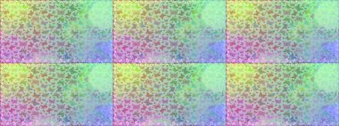 Raster. Elle çizilmiş illüstrasyon. Tarafsız, mavi ve yeşil renkli resimler. Şirin kelebeklerin kusursuz desenleri. Moda Kumaşı Tasarımı.