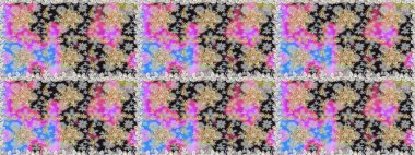 Klasik klasik klasik arka plan. Kusursuz klasik raster altın desenli. Gri renklerde, altın elementlerle kusursuz desen. Geleneksel oryantasyon süsü.