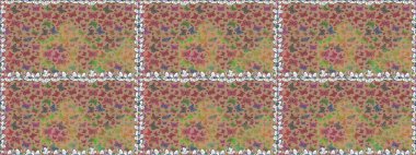 Kusursuz. Raster illüstrasyonu. Rastgele bej kelebekler şirin desenler. Davetiye, kart ve parmak izi için basit kadınsı bir model. Bej arka planda kelebek.