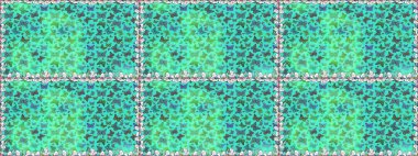 Mavi renkte bir resim. Raster illüstrasyonu. Kusursuz bir geçmişi var. Soyut renkli güzel kelebek.