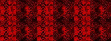 Anti-stres için soyut örnek sayfası. Raster illüstrasyonu. Kırmızı, siyah ve kahverengi renklerde.