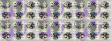 Kar Taneleri Raster illüstrasyonu. Dekorasyon kış kar ikonları. Raster Noel soyut renkli arkaplan ve düşen kar tanesi.