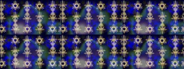 Farklı kar taneleri toplayıcısı, farklı renklerde kış elementleri. Raster Noel soyut renkli arkaplan ve tatlı kar tanesi.