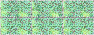 Dekoratif Raster çizimi. Elle çizilmiş kelebeklerle. Mavi renklerin soyut arkaplanı. Renkli romantik kelebekler kusursuz desenli arka plan.