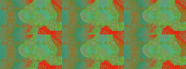 Sulu renklerde yeşil, turuncu ve nötr çiçeklerle zarif, pürüzsüz desen, tasarım elementleri. Düğün davetiyeleri için çiçek deseni, tebrik kartları, hatıra defteri, baskı, hediye paketi. Düzenlenebilir.