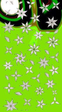 Tekstil veya kitap kapakları, imalat, duvar kağıtları, baskı, hediye paketi ve yapıştırma kitabı için çiçek eskizi geçmişi. Raster illüstrasyonu. Küçük ölçekli çiçeklerdeki basit sevimli desen.