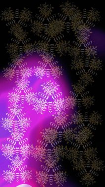 Kar tanesi rengarenk desen. Raster kar taneleri arka planda. Raster illüstrasyonu. Kar taneleri deseni. Soyut kar taneleri arkaplanda izole edilmiş düz tasarım.