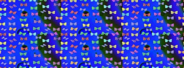 Yumuşak mavi arka planda izole edilmiş şirin yaban sinekleri. Mavi renkleri yakından izle. Sanat retro kaplanabilir açılış tasarımı tarzında serbest doğrusal mürekkep el logosu.