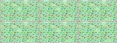 Raster. Sonsuz. Çizim, karalama, karalama. Kelebekli kusursuz soyut çiçek arkaplanı. Moda Kumaşı Tasarımı.