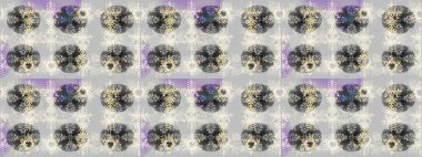 Kış soyut geçmişi. Raster Noel soyut renkli arka plan ve tatlı kar tanesi. Kar taneli Noel arkaplanı. Raster illüstrasyonu.