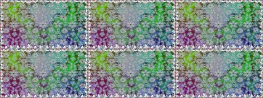 Çiçekli güzel suluboya desen. Gri renklerde. Raster illüstrasyonu.