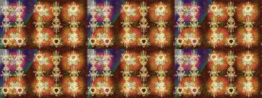 Dekorasyon kış kar ikonları. Kar Taneleri Raster illüstrasyonu. Raster Noel soyut renkli arkaplan ve düşen kar tanesi.