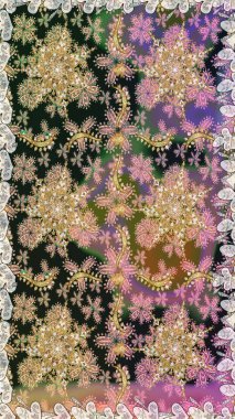 2019 Noel 'i, kar tanesi, yeni yıl. Gri renklerde ve altın elementlerle klasik, pürüzsüz desen.