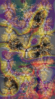 Kış karalamaları elle çizilmiş kar tanesi. Kartpostal için sevimli, basit raster kar taneleri ve tekstil için poster tasarımı, ambalaj kağıdı, el yapımı Noel tarzı kış arkaplanları. Raster tasarımı.