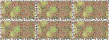 Bej ve nötr bir arka planda kelebekler. Sonsuz. Raster illüstrasyonu. Kusursuz. Çizim, karalama, karalama. Kelebeklerle tasarım.