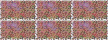 Çizim, karalama, karalama. Tekrarlanan kelebekler. Elle çizilmiş sevimli, kızsı, pürüzsüz bir şekil. Raster illüstrasyonu. Sonsuz.