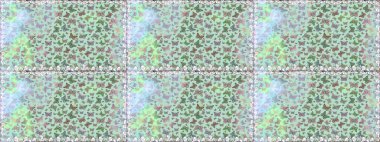 Kelebeklerle dolu renklendirilmiş, pürüzsüz bir desen. Tarafsız ve gri arka planda renkli bir kelebek. Davetiye, kart, yazdırma için basit şirin desen.