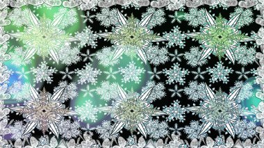 Raster deseni. - Tarafsız çiçekler. Çiçek kompozisyonu. Doğa. Küçük çiçekte güzel bir desen var. Çiçek kolajı. Çiçek arka planı.