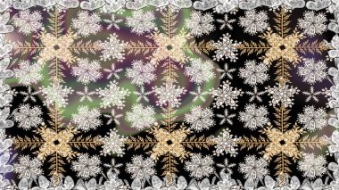 Gri renkli çiçekler. Tropik çiçekler. Tişörtsüz arka plan deseni.