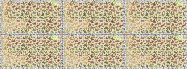 Gri renklerde soyut arkaplan. Renkli romantik kelebekler kusursuz desenli arka plan. Elle çizilmiş kelebeklerle. Dekoratif Raster illüstrasyonu.