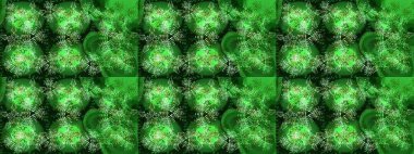 Kar taneleri arka planda. Kış kartı Mutlu Noeller, Yeni Yıl ve Mutlu Tatil Raster çizimleri. Yeşil, gri ve mavi kar taneli Noel kartı yeşil, gri ve mavi renkler.