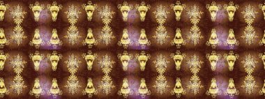 Altın renkli kar taneleri. Noel stili. Raster illüstrasyonu.