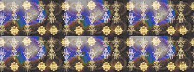 Raster illüstrasyonu. Aralık ayı kış karı mevsimi. Karalama çizim çizgilerindeki Kar Taneleri simgesi.