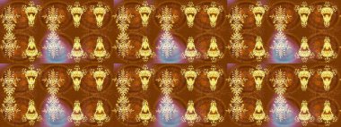 Raster resim. Christmas dekorasyon kar kar tanesi. Noel şenlikli arka plan.