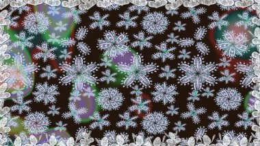 Raster illüstrasyonunda kusursuz çiçek deseni. Kahverengi renkte çiçekler.