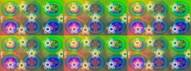 Şirin desen. Raster Noel renkli arka plan ile sevimli kar tanesi. Noel kar taneleri arka plan. Raster resim. Kar taneleri paterni.