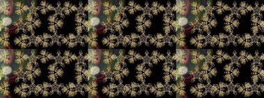 Düz kar karalama ikonları, kar taneleri silueti siyah ve kahverengi renklerde Noel afişi, kartlar. Yeni yıl kar tanesi. Güzel soyut kar tanesi raster tasarımı..