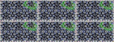 Trendy seamless Floral Pattern In Raster illustration. Flat Flower Elements Design. Beautiful fabric pattern. Colour Summer Theme seamless pattern Background.