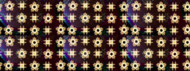 Raster Noel soyut renkli arka plan ve tatlı kar tanesi. Farklı kar taneleri toplayıcısı, kahverengi, siyah ve sarı renklerde kış elementleri..