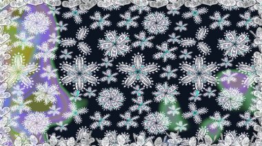 Gri renkli parlak çiçekli halı ile kusursuz desen..