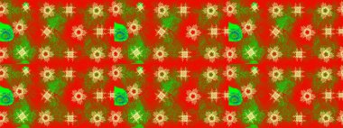 Raster illüstrasyonu. Eski usul küçük çiçekli şirin bir eskiz deseni. Moda arka planında parlak buketler. Kumaş, duvar kâğıdı ve kağıda yazdırmak için gelişen arkaplan.