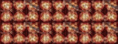 Renkli arka planda izole tatlı kar taneleri. Soyut mandala ya da tuhaf kar tanesi çizgisi sanat tasarımı. Raster illüstrasyonu.