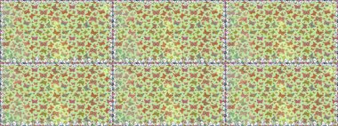 Raster illüstrasyonu. Kıyafet tarzı için tarafsız arka plan dekorasyonu. Farklı renkte kelebeklerden kusursuz. Fantezi renkli resimler koleksiyonu. Tasarım için Raster Kelebekleri.