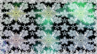 Şablon, pürüzsüz, çiçekli kenar. Çiçek çelengi. Güzel, parlak, pürüzsüz kumaş, tuval. Kıvırcık, parlak örgü. Eski moda arka plan. Raster illüstrasyonu.