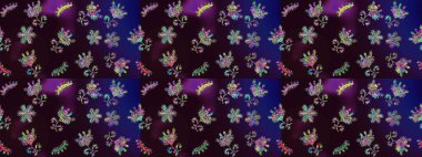 Çizim çiçek deseni duvar kağıdı, web sitesi arka planı, ambalaj kağıdı, davetiye, broşür, afiş veya web sitesi için kullanılabilir. El çizimi Raster çizimi. Karalama elementleri.