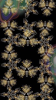 Nakış desenli çiçek deseni. Renkli grunge, soyut arkaplanı kolosiyah çiçeklerle süslüyor. İzler, kumaş, duvar kağıtları, tekstil için raster dokusu.