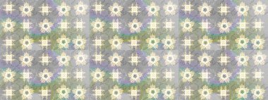 Raster çiçek izi. Klasik taslak çizimi. Çiçeksel gri çizim deseni.