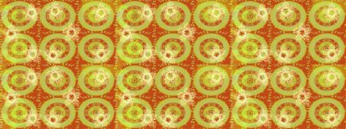 Raster illüstrasyonu. Kar tanesi süsleme deseni. Renkli arka planda izole edilmiş kar tanelerinin düz tasarımı. Kar taneleri arka planda. Kar taneleri deseni.