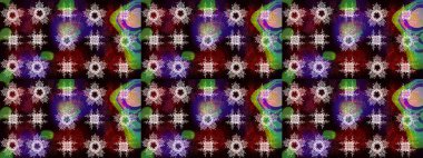 Altın çiçekli eskiz deseni. Barok tarzında altın çiçekli süs. Tarafsız, kahverengi ve siyah renklerde altın bir element. Damask arkaplanı.