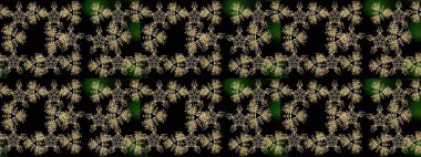 Çiçek desenli raster, siyah çizgi grafik desenli soyut raster arkaplan. Modern stil dokusu.