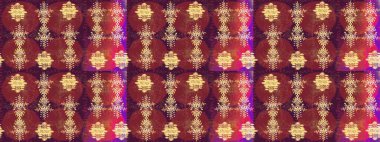 Kar taneleri tasarımı. Son moda kar taneleri ve elementler onun kartlarını gösteriyor. Modern tasarım posteri, kapak, kırmızı, mor ve kahverengi renkli kart tasarımı. Retro biçim dokusu, şablon kış elementleri.