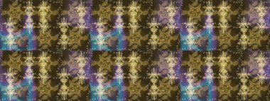 Kar tanelerinin soyut arkaplanlı Noel arkaplanı. Kahverengi, gri ve bej kar taneleri. Güzel tasarım. Noel için tatil tasarımı, yeni yıl moda baskıları. Raster illüstrasyonu.